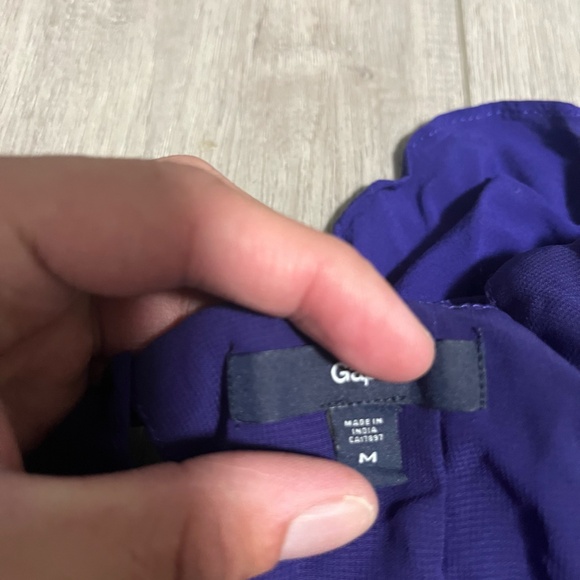 Women's Knee Length Size Medium Gap Royal Blue Dress - Picture 2 of 4